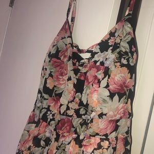 Brand new floral maxi romper